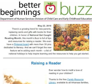 Cover Image: Better Beginnings Buzz May 2018