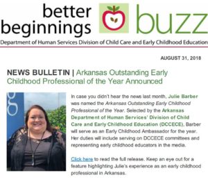 Cover Image: Better Beginnings Buzz Aug 2018