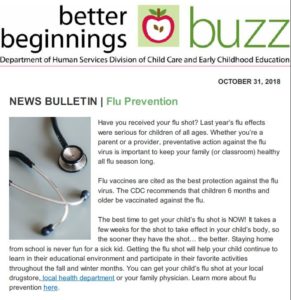 Cover Image: Better Beginnings Buzz Oct 2018