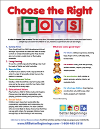 Tips for Choosing Toys for Toddlers