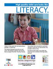 Cover Image: High Quality Child Care Looks Like Literacy