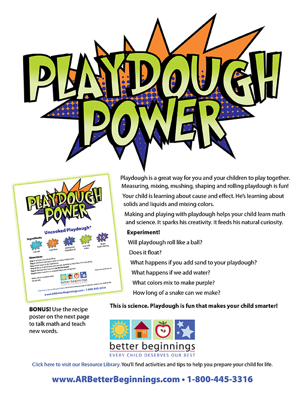 Cover Image: Playdough Power